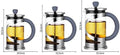 French Press Coffee MakerDuty Stainless Steel Frame &amp Borosilicate Glass Coffee Press Filtration System Easy Clean for Restaurant Home (Size : 1000ML)