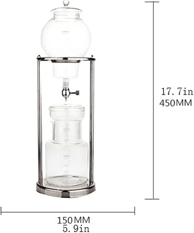 Beverage Equipment Modern Siphon Coffee Maker Luxury Ice Cold Brew Dripper Coffee Maker for Kitchen Home Office Multifunctional Coffee Maker Siphon Coffee Maker