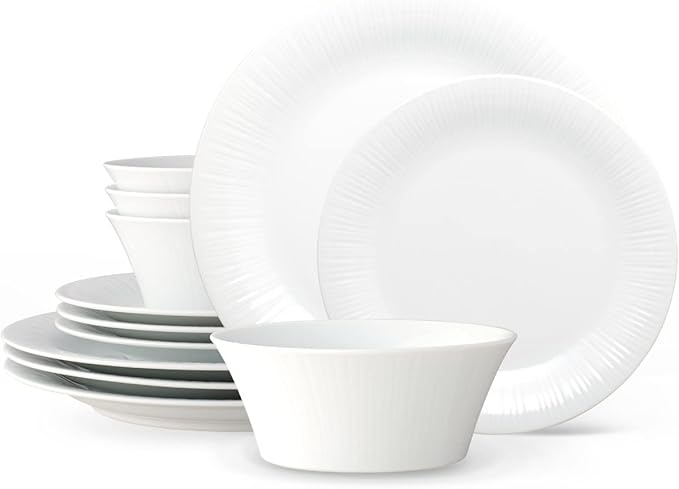 Noritake Conifere 12-Piece Dinnerware Set Service for 4