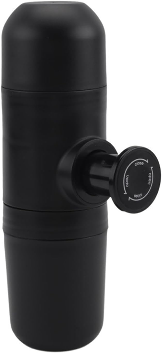 A52Q-Coffee Maker Portable Coffee Machine 70ML Pressure Espresso Manual Handheld Pots For Car Travel Camping Home Office