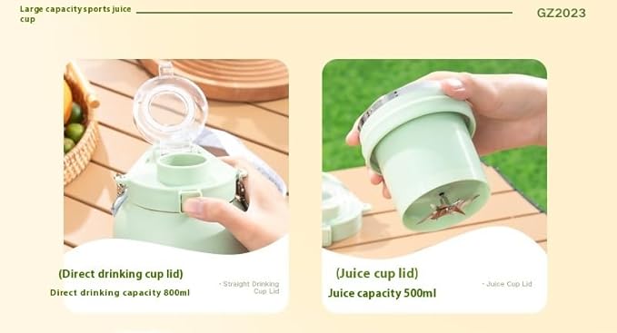 OSTMARS Portable Juicer Blender Small Fruit Blender Cup Household Automatic Juicer 500ml