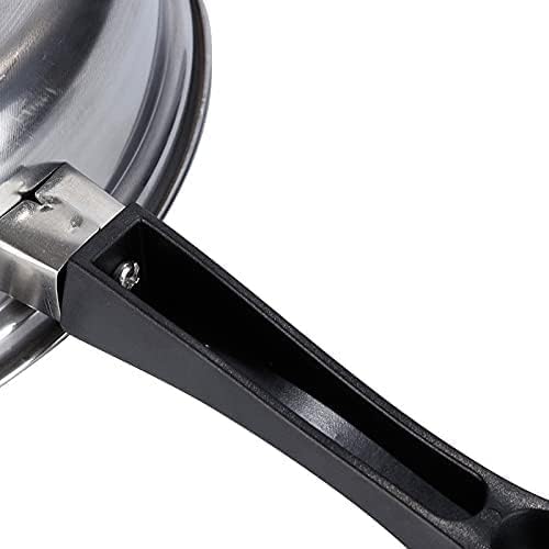 Cookware Set 12 Piece Kitchen Stainless Steel Cooking Pot &amp Pan Sets Induction Safe Saucepan Casserole Pan Glass Lid Pans
