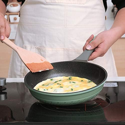 Solid Cookware Set Soup Pot Frying Pan Wok Milk Pot Kitchen Cooking Pot Set Induction Cooker Non-Stick Pan Saucepan Casserole Hotpot