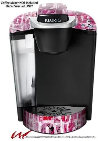 Decal Style Vinyl Skin compatible with Keurig K40 Elite Coffee Makers Grunge Love (COFFEE MAKER NOT INCLUDED)