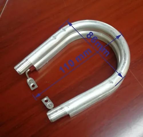 220V 600-1000W coffee machine heating element aluminum U-shaped heater for tea machine coffee maker electric heating tube parts(86mm 110mm 220V 1000)
