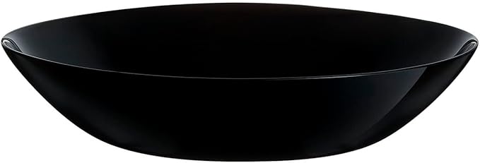 Luminarc Arcopal Zelie Black Glass Dinnerware Set 12 Pieces 4 Seater Black