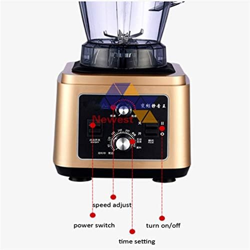 Blender Smoothie Gold 2L Capacity Multiple Speeds 4-in-1 Functionality