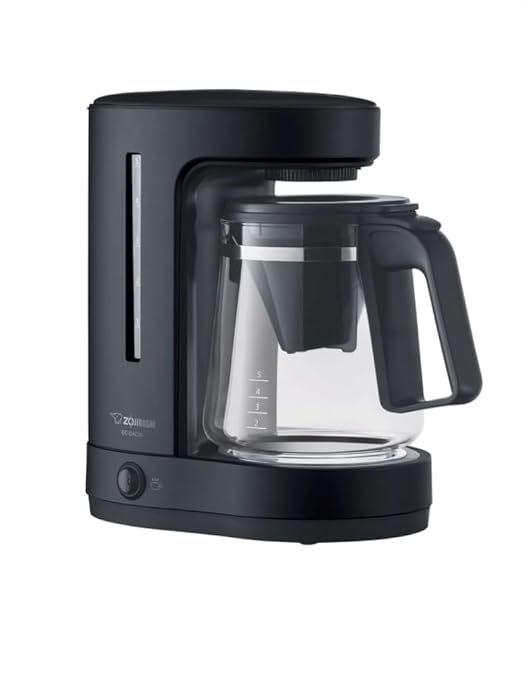 Zojirushi EC-DAC50BA ZUTTO Coffee Maker 5 Cups Black PFAS-free