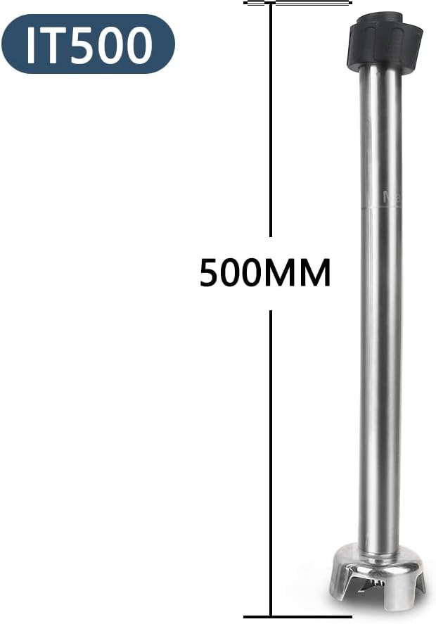 Commercial 500W Hand Blender Variable Speed - Electric Stick Blender with 500mm