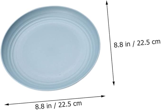 PRETYZOOM 4sets Portable Straw Cutlery Set Microwavable Bowls Lids Dinnerware Set for Outdoor Home