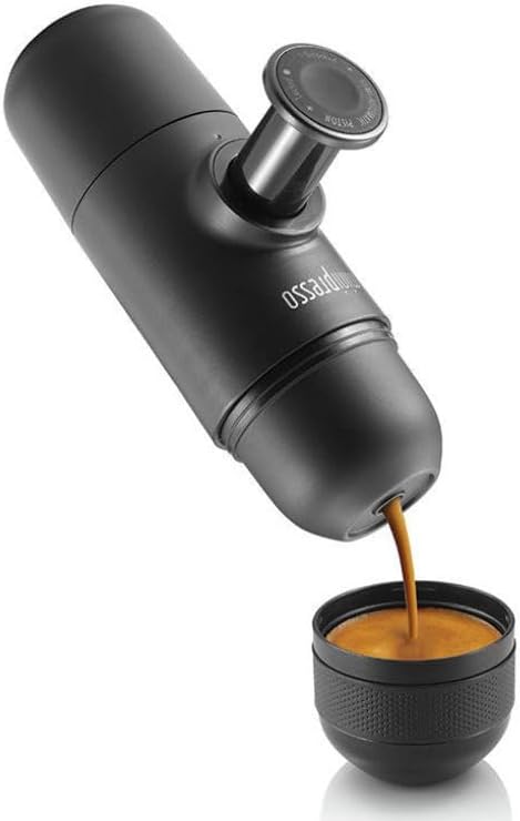 Portable Manual Mini Coffee MachinePortable Espresso MachineOriginal NS CapsulesTravel Coffee MakerManual Operated