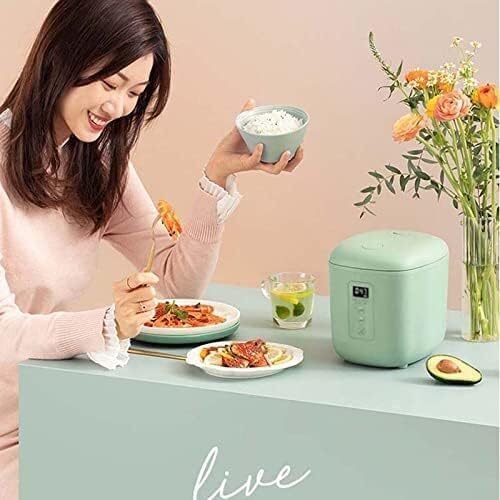 Rice Cooker Electric Rice Cooker Portable Multicooker Intelligent Appointment Cooking Pot Insulation Food Warmer 1.2L Kitchen Appliance(A)