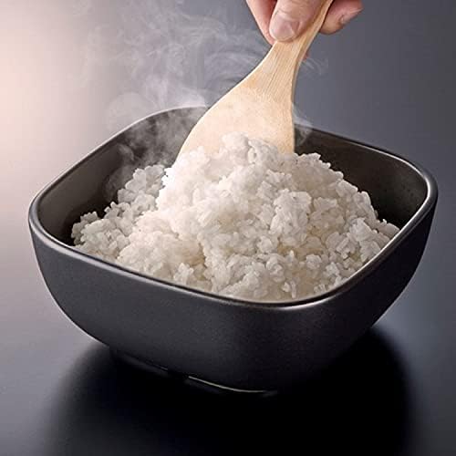 HARIO GO-2B Rice Pot Microwave Safe Black 2 Pieces Made in Japan