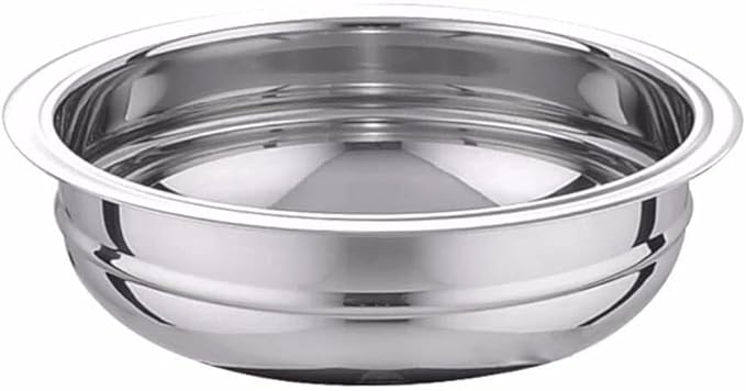 16-Piece Stainless Steel Cookware Set – Non-Stick Frying Pan Saucepan Casserole Steaming Insert Glass Lids Induction Compatible