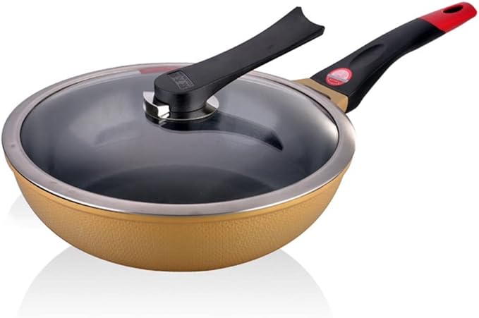JSEIAJB Ceramic Non-Stick Cookware Set Pot Utensils Fume-Free Cookware Set Combination Kitchen Cooking Pot Utensils
