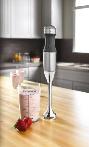 KitchenAid KHB1231CU 2-Speed Hand Blender Contour Silver