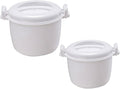 Ciieeo 2pcs Practical Rice Cooker Microwave Rice Maker for Microwave Insulated Lunch Containers Home Supply