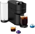 Nespresso Vertuo Pop+ Coffee and Espresso Maker by De'Longhi Black Matte with Dark Chrome