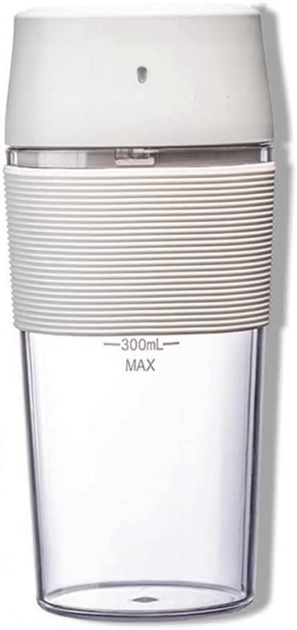 Portable Blender Personal Blender with Rechargeable USB Blender Cup BPA Free Small Blender Protein Shake for Home and Outdoor.(White)