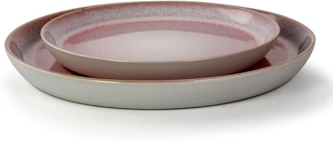 16 Piece Stoneware Dinnerware Set Dinner Plates Set Food Plate Dish Ceramic Dishes To Eat Sets Tableware