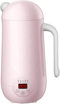 Mini Soymilk Machine Portable Soy Milk Rice Paste Maker Electric Juicer Blender Food Grinding Heating Processor 350ml(Black-JoJo's Bizarre Adventure1)