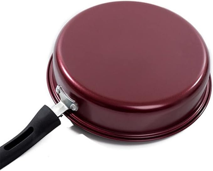 Cooking Pot Frying Pan3Pcs Kitchen Cookware Set Non-stick Cookware Frying Pan &amp Pan Saucepan with Glass Lid Home vision
