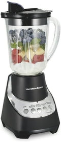 Wave Action Quiet Blender 48 Oz. Glass Jar 12 Blending Functions Black 53530F ICE-CRUSHING POWER ULTRA-SMOOTH RESULTS WITH PATENTED WAVE~ACTION SYSTEM