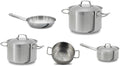 Teka 49004841 5pcs Pan Kit - Pan Kits Stainless Steel Stainless Steel Uncoated Stainless Steel Stainless Steel Stainless Steel)