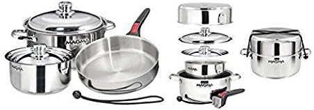 MAGMA NESTABLE 7 PIECE INDUCTION COOKWARE
