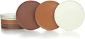 Everything Kitchens Modern Flat Dinnerware Collection (Brown Beige &amp Terracotta 12-Piece Dinner Plate Set)