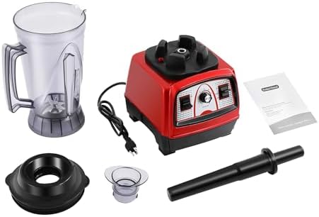 High-Speed 2200W Commercial Blender 2L Capacity Smoothie Maker with Soundproof Cover Ice Crusher Chopper &amp Grinder for Professional Kitchen Use