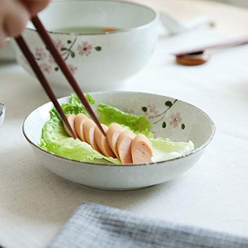 Elegant Dinnerware Set Dinner Plates Bowls Set Kitchen Dinnerware Set Plates Dishes Bowls Plates and Bowls Set for Picnic Rv Use