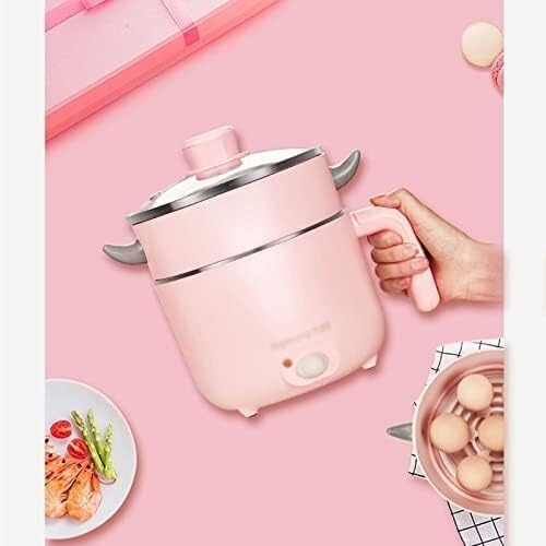 Rice Cooker Mini Portable Electric Multi Rice Cooker 1.2L Electric Meals Heating Pot Mini Hot Pot with Stainless Steel Inner