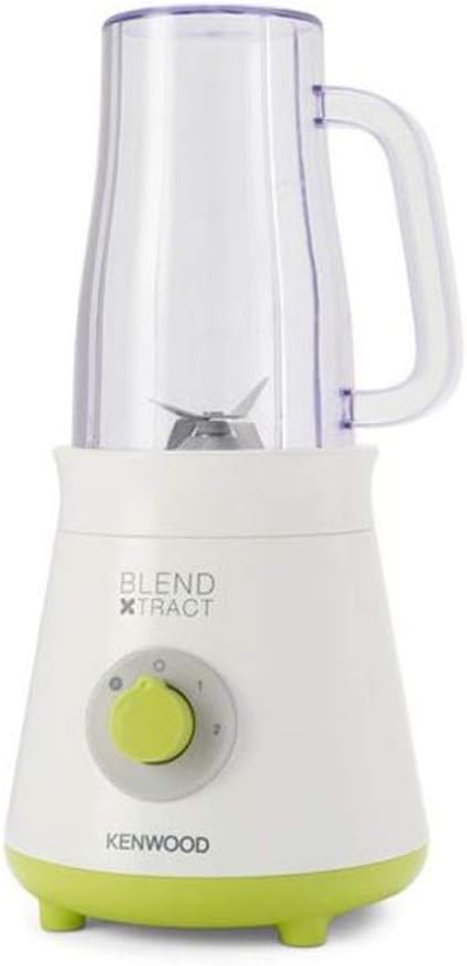 Kenwood Electrodomésticos Smoothie 2 Go-SB055WG Blender 300 W 0.5 Litres Stainless Steel 2 Speeds White/Green