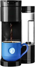 KeurigK K Express Essentials Single Serve K Cup Pod Coffee Maker 3 cup sizes (6 8 and 10oz) Fast Fresh Brew 30oz Removable Water Reservoir (Black)