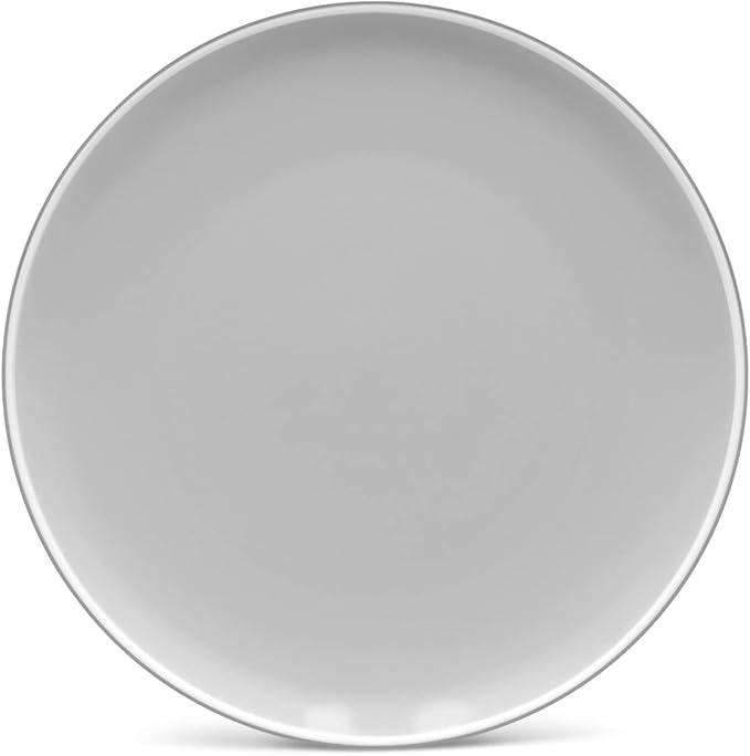 Noritake ColorTrio Slate 16-Piece Coupe Dinnerware Set Service for 4