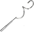 Universal Stainless Steel Egg Beater Mixer Multifunctional Egg Baking Tools Replaceable Electric Drill Accessories Cream(A)