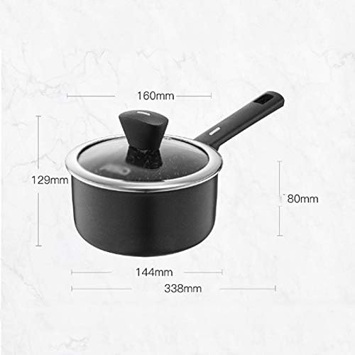 Maifanshi 4 Piece Pot Set Household Non Stick Pot Induction Cooker Wok Suit Kitchen Pots and Pans Cookware Set