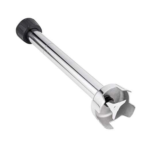 Restaurantware Hi Tek 7.7 x 4.3 x 16.3 inch Immersion Blender 1 Variable Speed Stick Blender - 1 Horsepower 750W Stainless Steel Immersion Hand Blender 110V