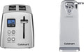 Cuisinart 2-Slice Metal Toaster &amp Electric Can Opener Bundle - CPT-415P1 &amp CCO-55