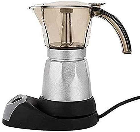 Coffe Maker Electric Coffee Machine Household Appliances Aluminum Mocha Coffee Pot Portable Coffee Kettle Premium Food-grade Aluminum Is Non-toxic And Rust-proo 20240311
