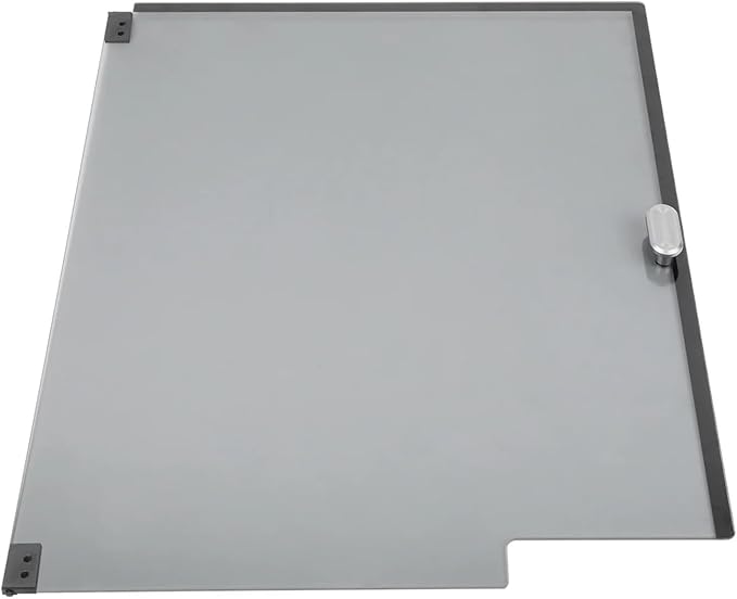 for Creality K1 / K2 Plus / K1 Max / K1C Front Door Glass Kit for Creality Original 302×372×3mm Glass K2 Plus Top Glass Kit(for K2 Plus)