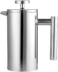350ml/800ml/1000ml Coffee Maker Pot Press Stainless Steel Double Walled Pots(350ml)