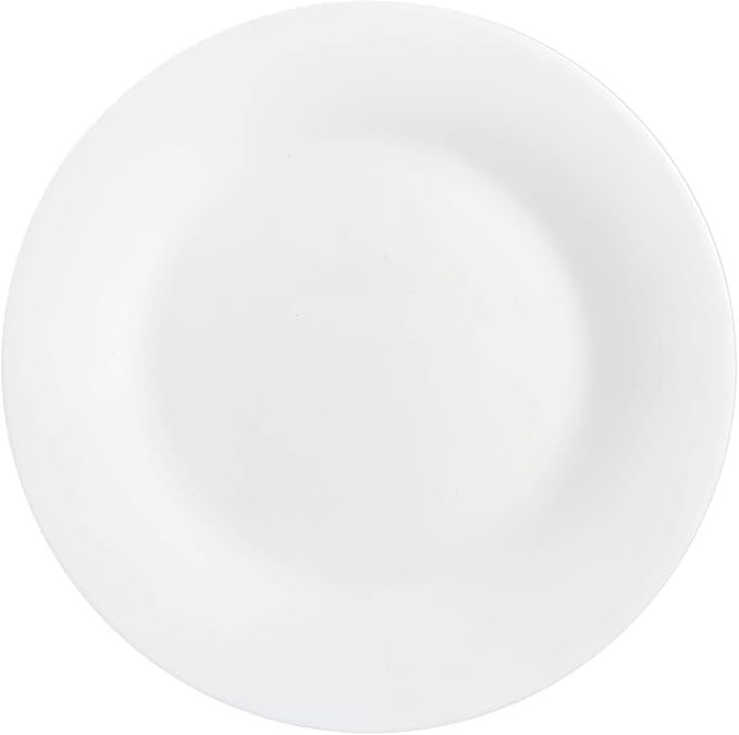 Gibson Ultra White Shadow 36 Piece Dinnerware Combo Set Service for 6