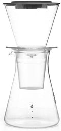 Glass 14.8oz Ice Drip Coffee Maker for Home Office Iced Coffee Maker with Easy to Clean Reusable Filter Coffee Pots