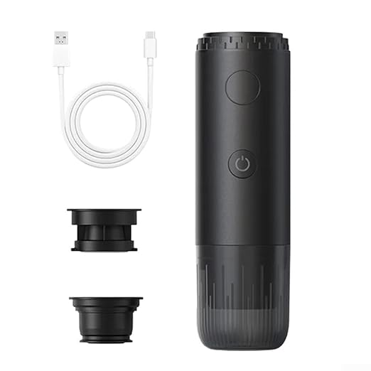 USB Charged Portable Coffee Maker - Travel Coffee Maker Camping Office Home Use