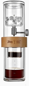 Cold Brew Coffee Maker 15oz Slow Drip Ice Coffee Maker Borosilicate Glass Pour Over Drip Coffee Brewer for Home Coffee Bar Accessories
