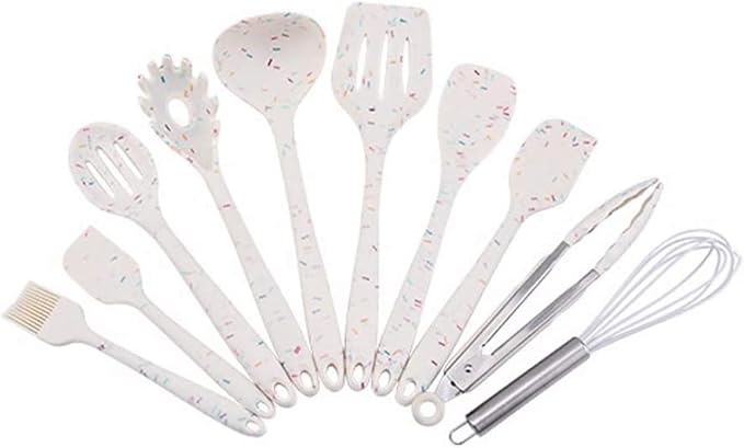 Silicone Cooking Cookware Heat-Resistant Kitchen Utensils Cookware Kitchenware Bar Supplies Cookware Set