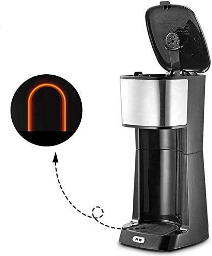 Coffee Machine Coffee Machine Compact Coffee MachineCoffee Machine and Other Automatic Drinks-Black650 WBoil-Dry Protection Anti-Drip FunctionAutomatic Turn-Off Feature