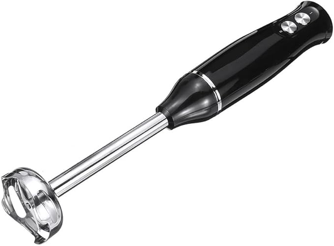 TsoLay Immersion Handheld Blender 500W Cordless Immersion Mixer with Stainless Steel Blades and Anti-Slip Handle 2 Gear Speed Adjustable Easy to Cleaning for Shakes Smoothies Puree Soups